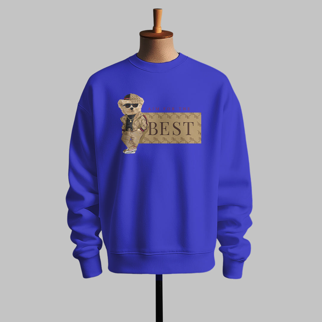 Luxury Bear Motivation Sweatshirt