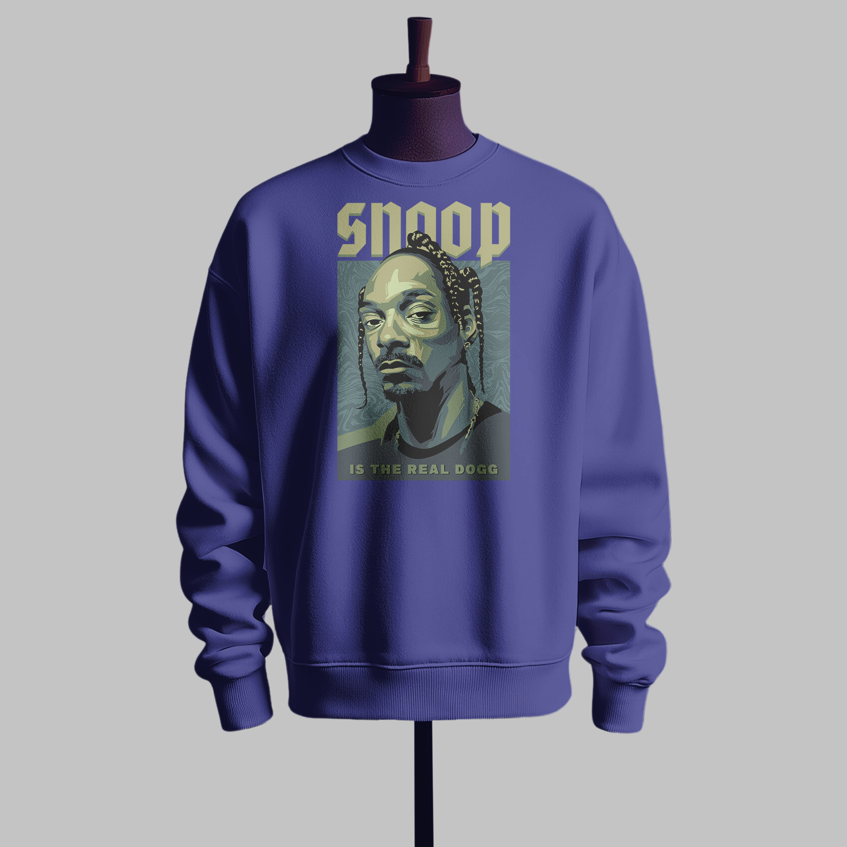 Snoop Dogg 'The Real Dogg' Graphic Sweatshirt"