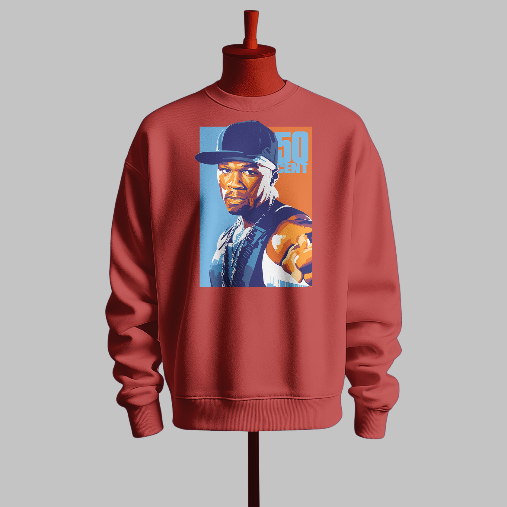 50 Cent Pop Art Sweatshirt