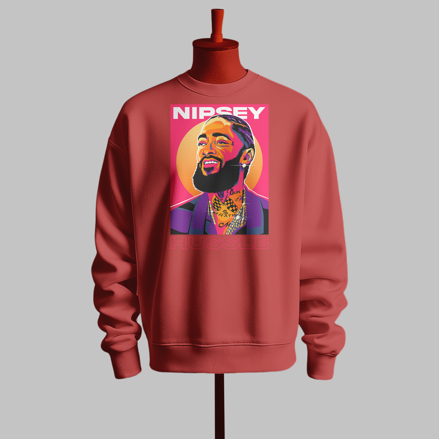 NIPSEY Hustle Graphic Sweatshirt