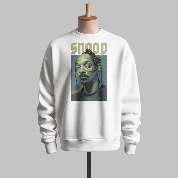 Snoop Dogg 'The Real Dogg' Graphic Sweatshirt"