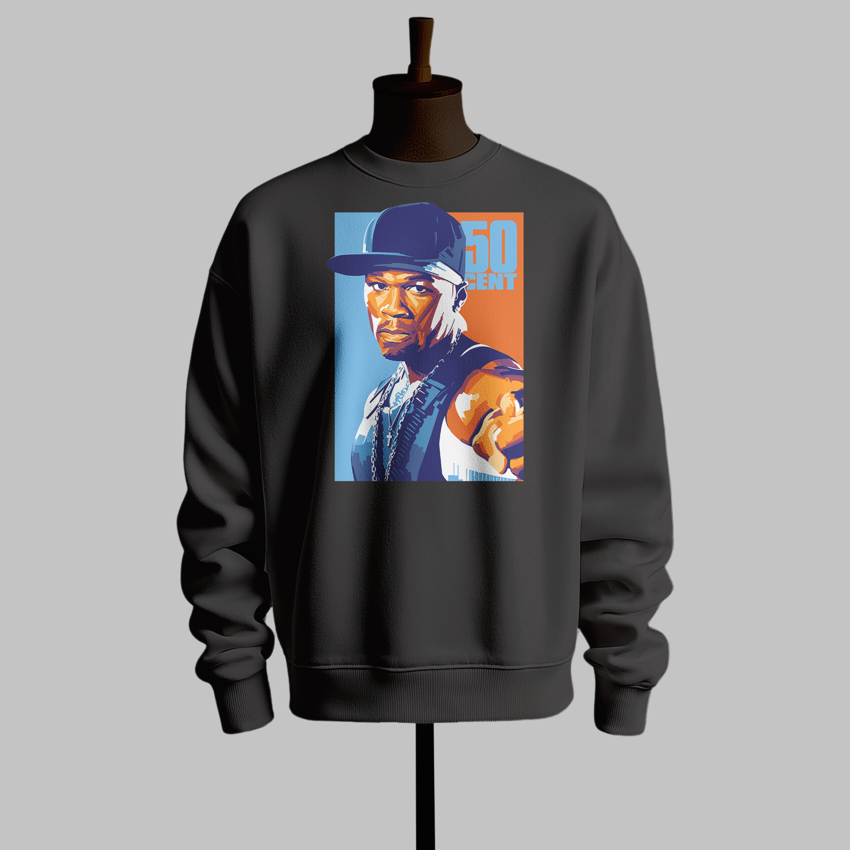 50 Cent Pop Art Sweatshirt