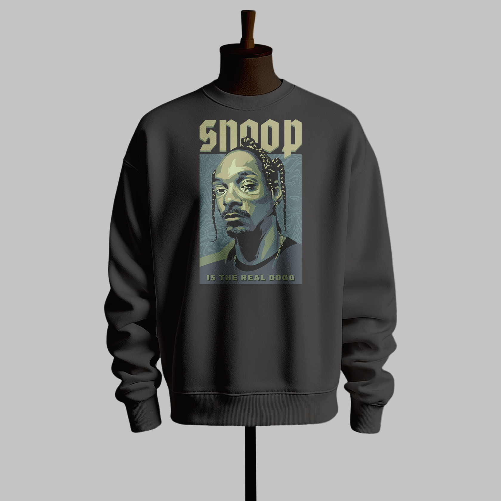 Snoop Dogg 'The Real Dogg' Graphic Sweatshirt"