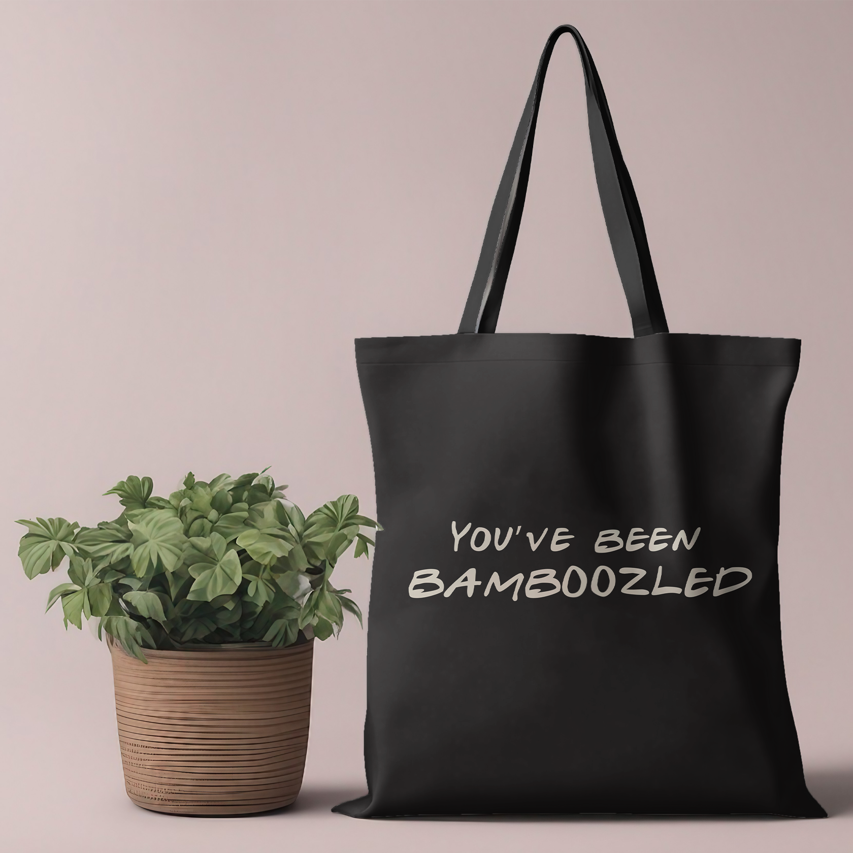 Bamboozled Canvas Tote