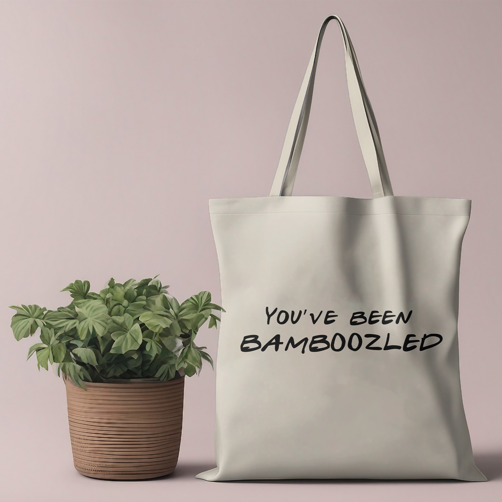 Bamboozled Canvas Tote