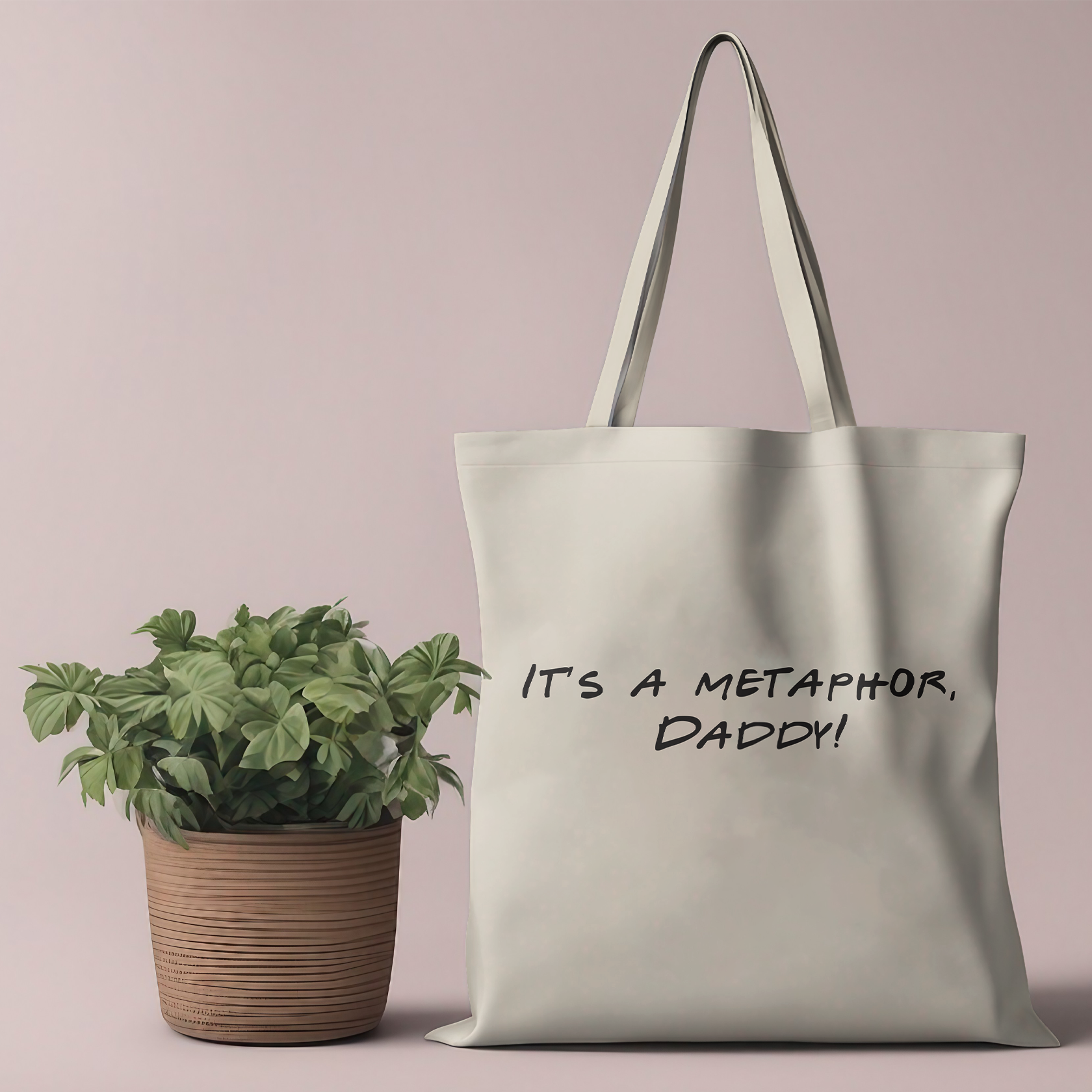 Metaphor Moment Canvas Tote
