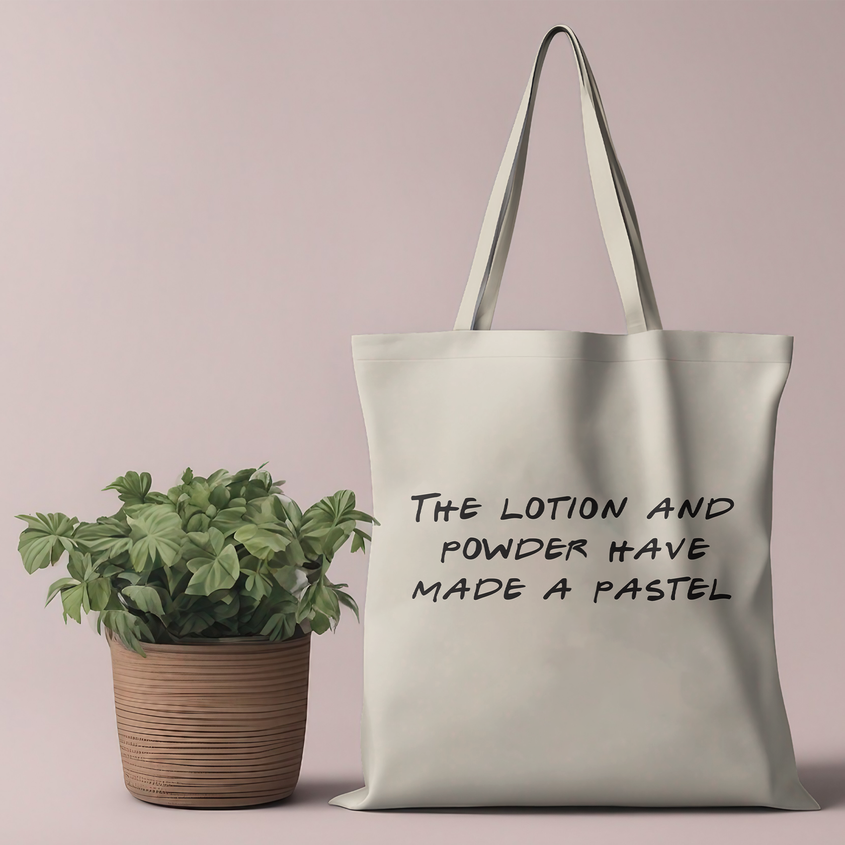 Pastel Power Canvas Tote