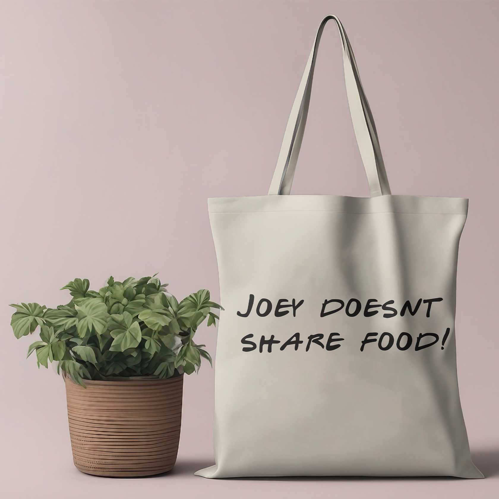 "Joey Doesn't Share Food!" Tote Bag