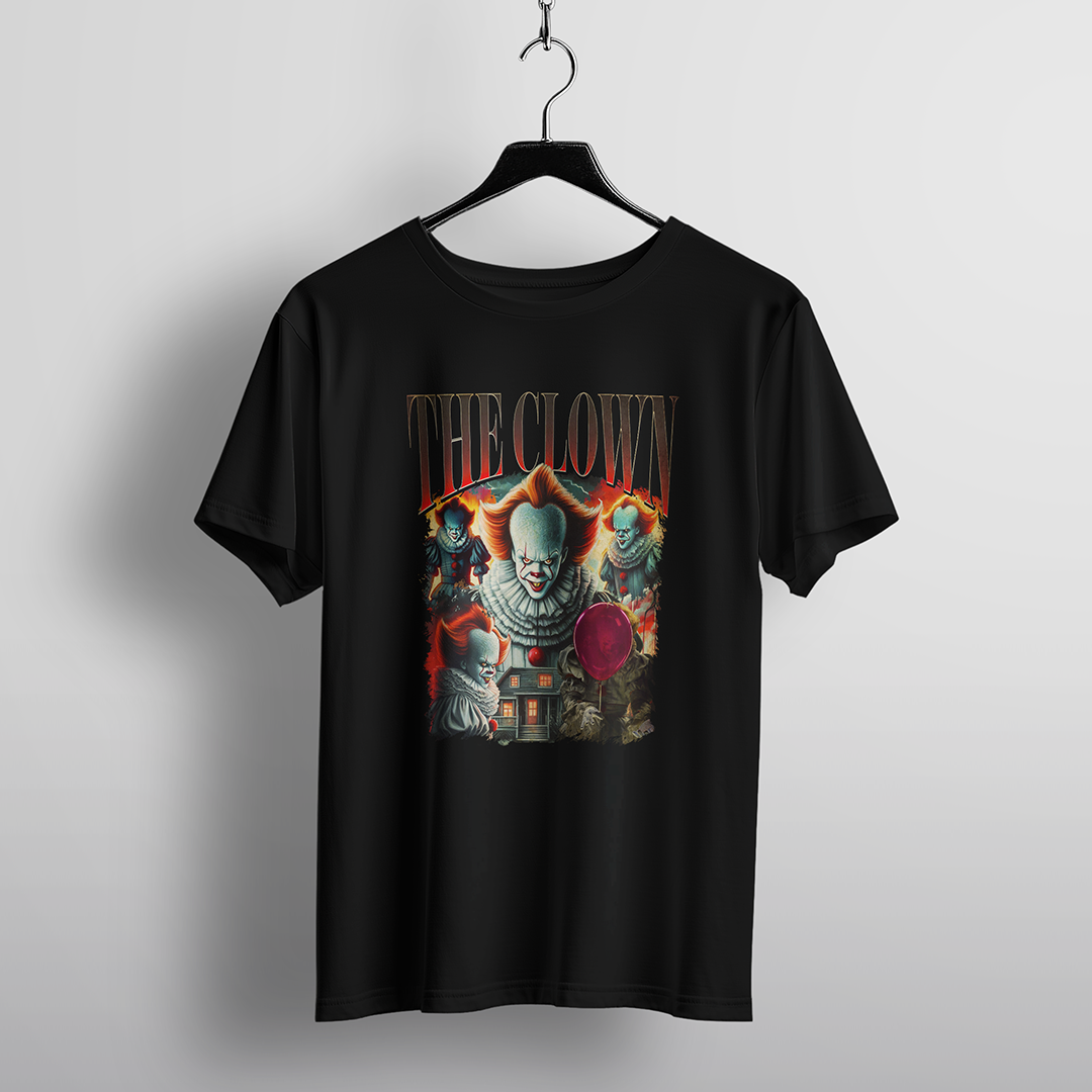 Creepy Clown Halloween T-Shirt