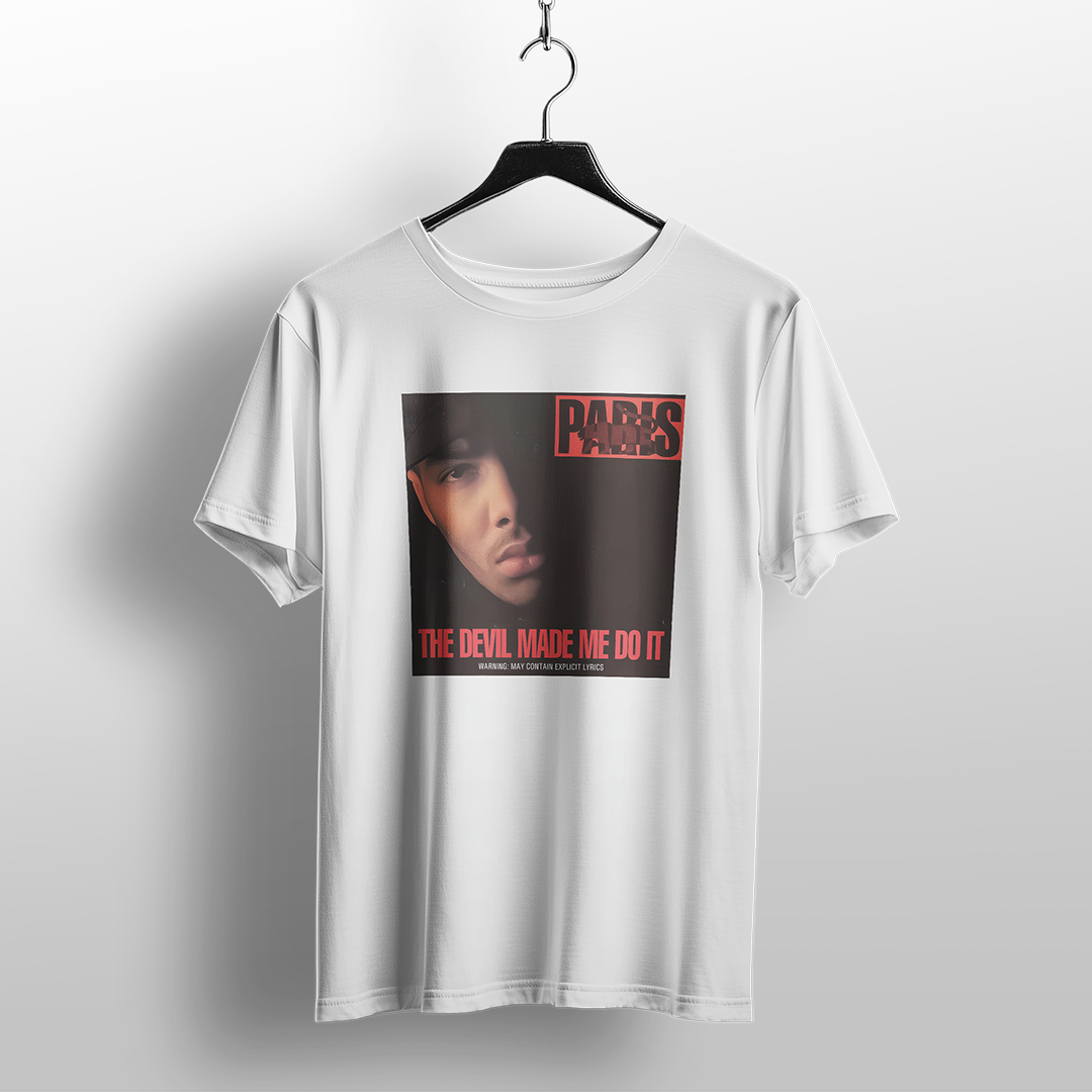 Paris The Devil Made Me Do It T-Shirt