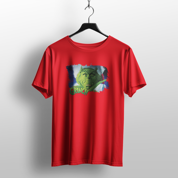 Distressed The Grinch Christmas T-Shirt
