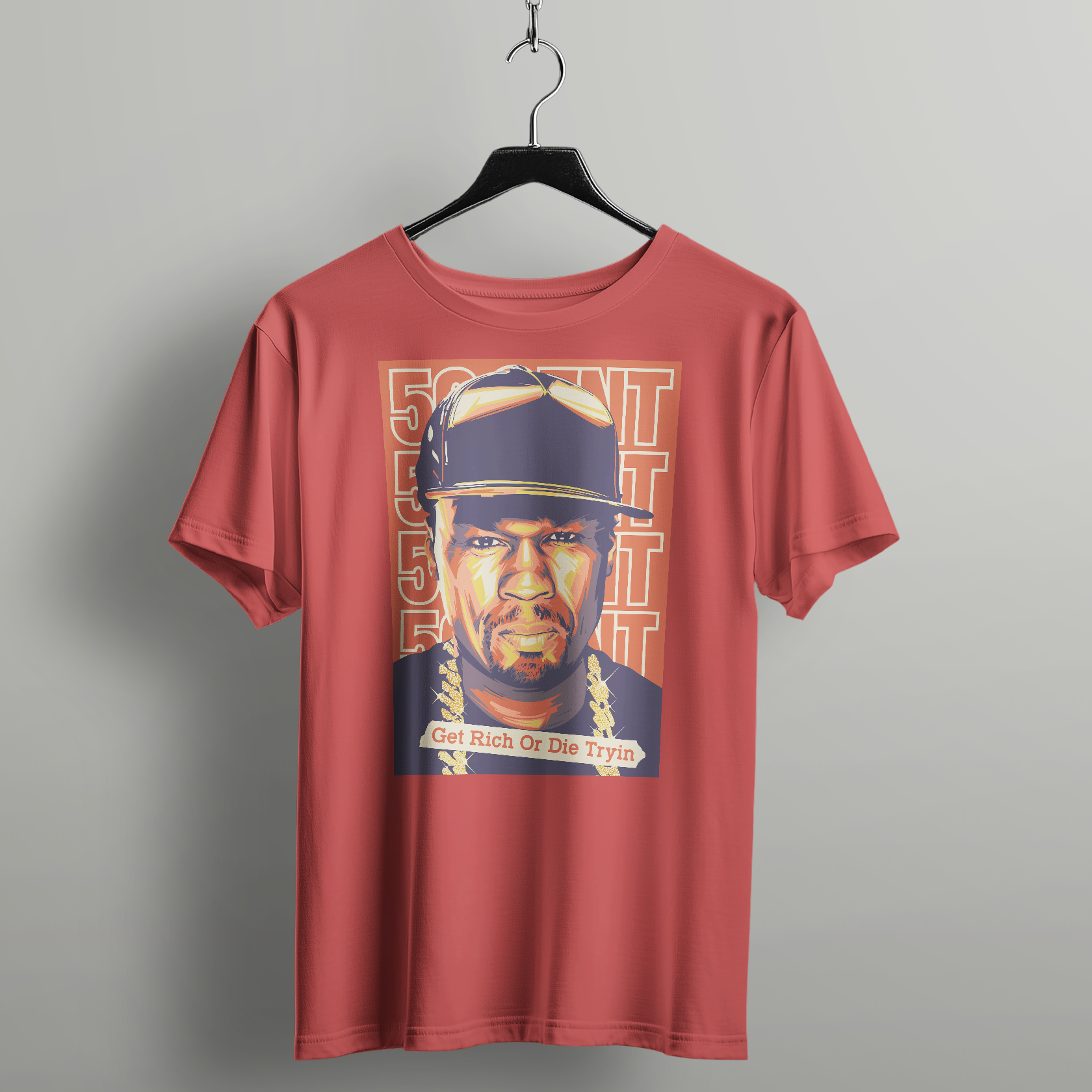 50 Cent Hustle Tee