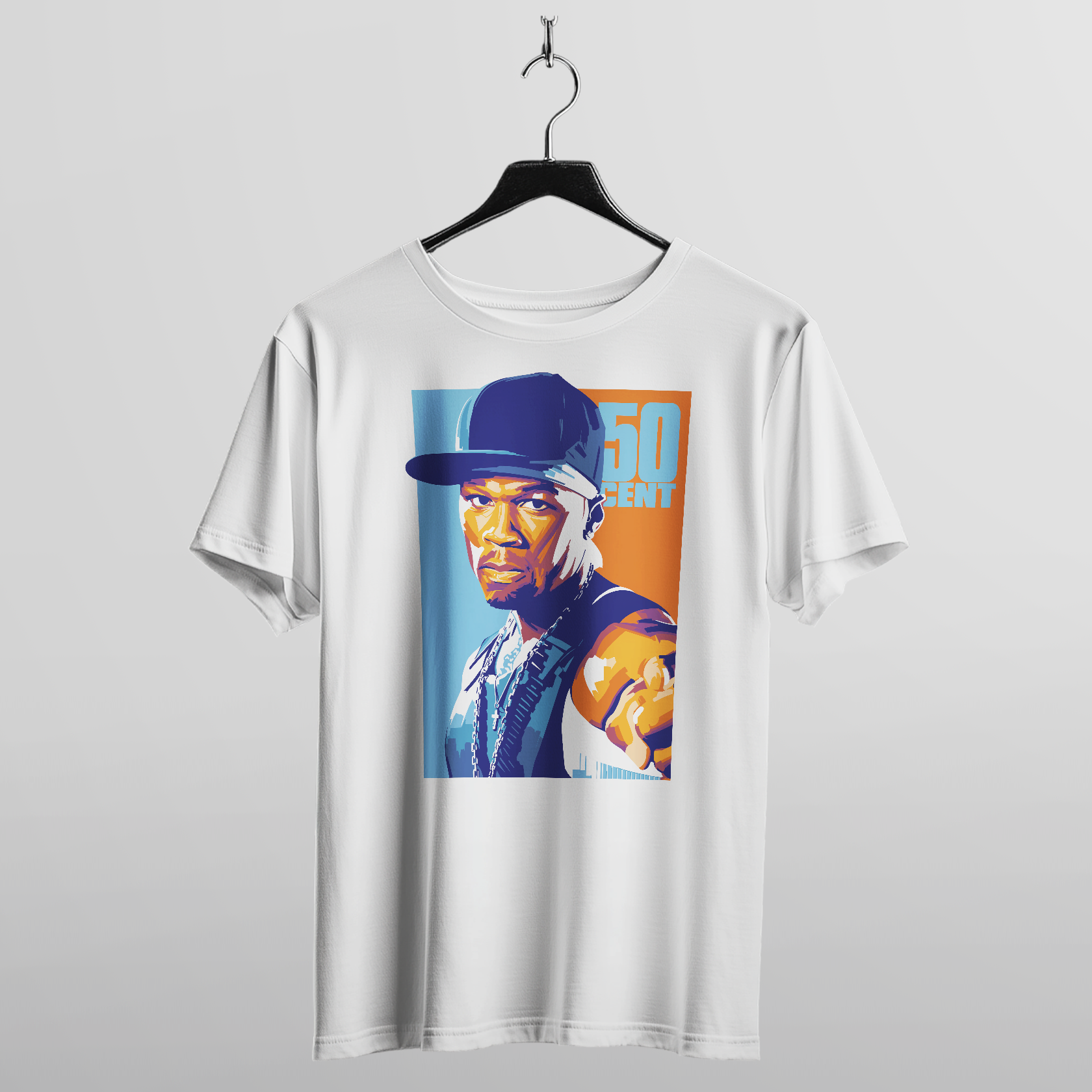 50 Cent Icon Graphic T-Shirt