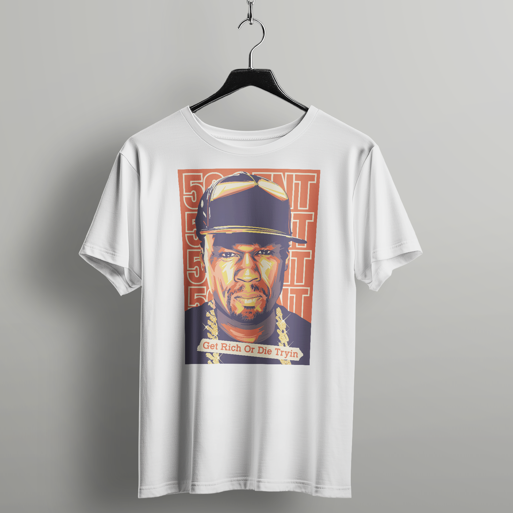 50 Cent Hustle Tee