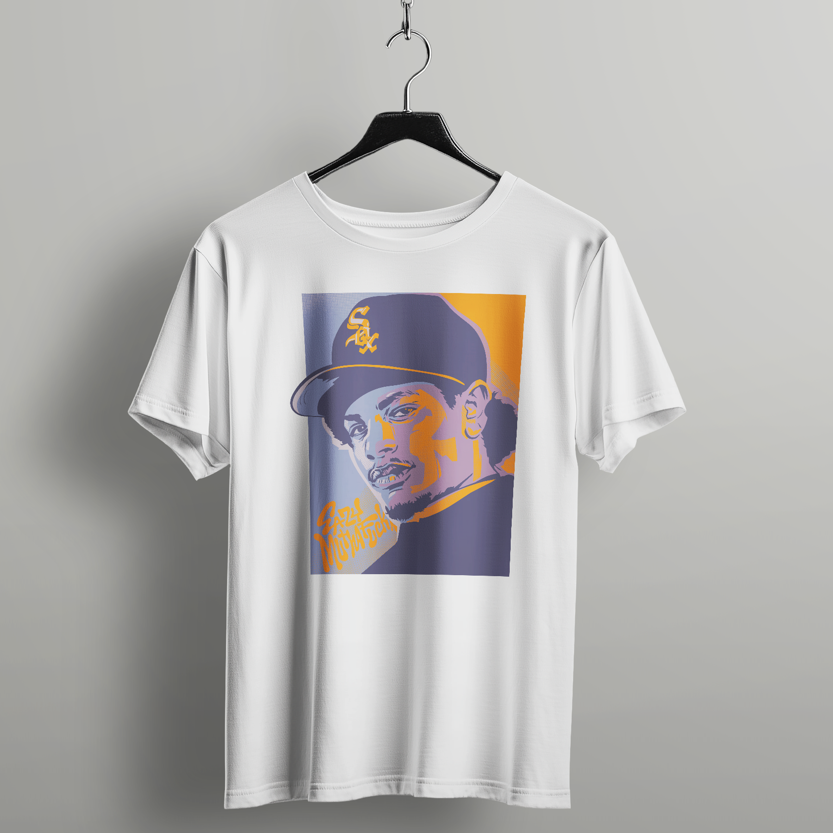 T-shirt with “Eazy-E” print