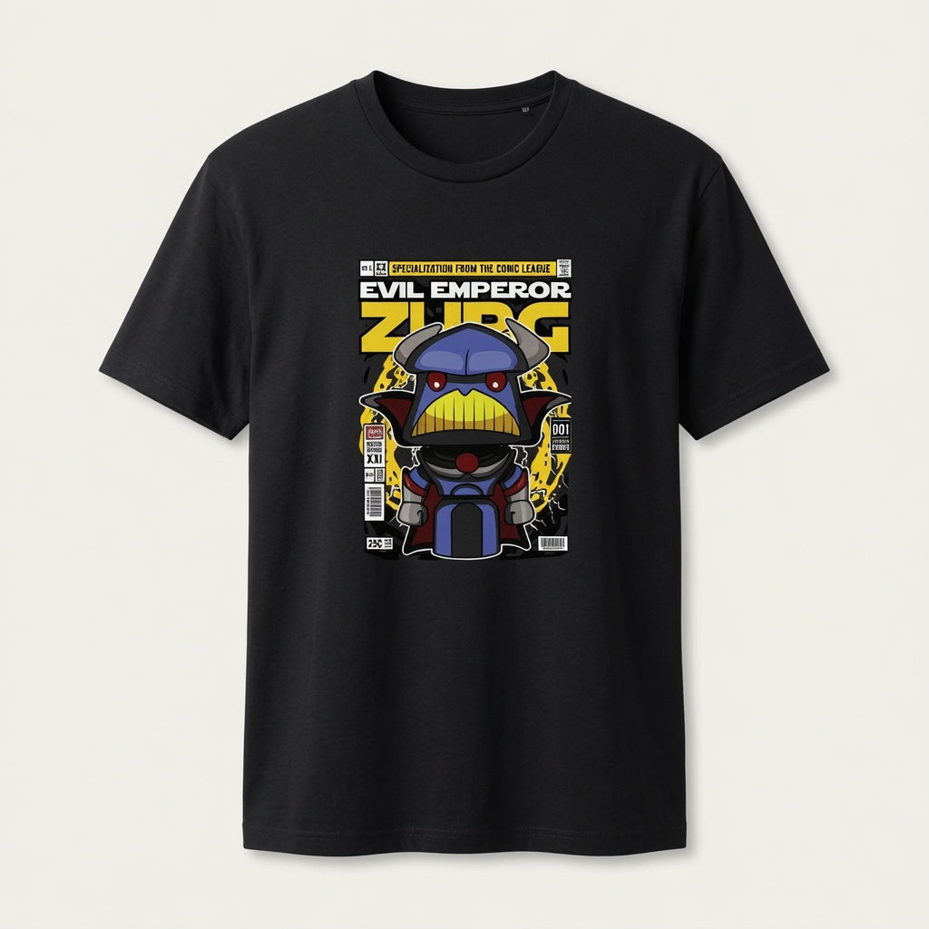 Evil Emperor Zurg Comic Book Graphic Tee