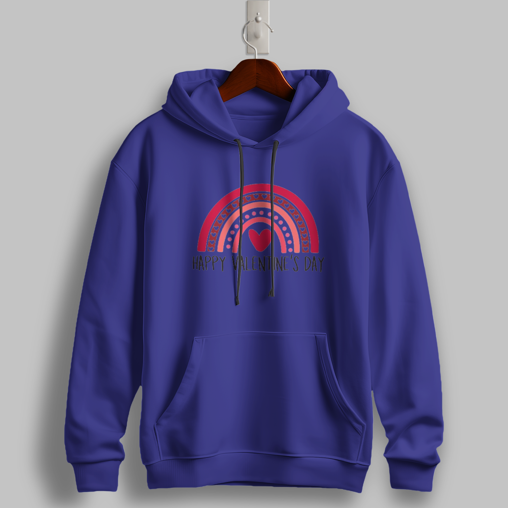 Rainbow Valentine Hoodie