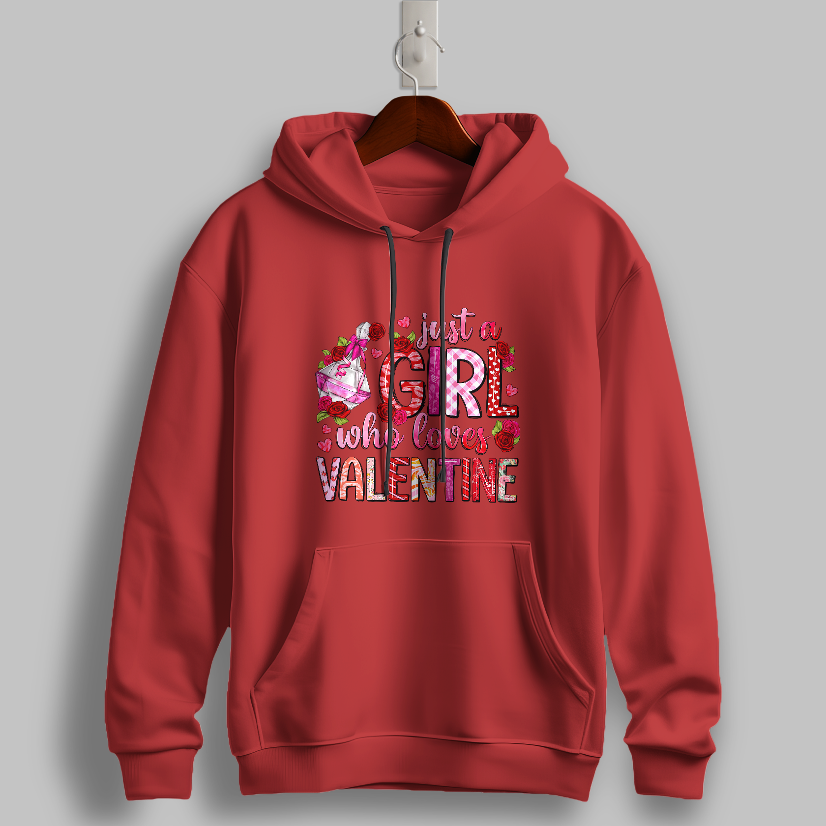 Girl Love Valentine hoodie