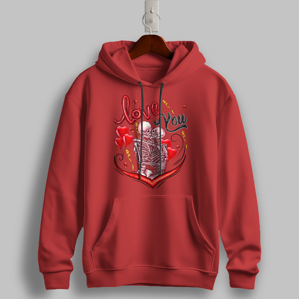 Skull Valentine Hoodie