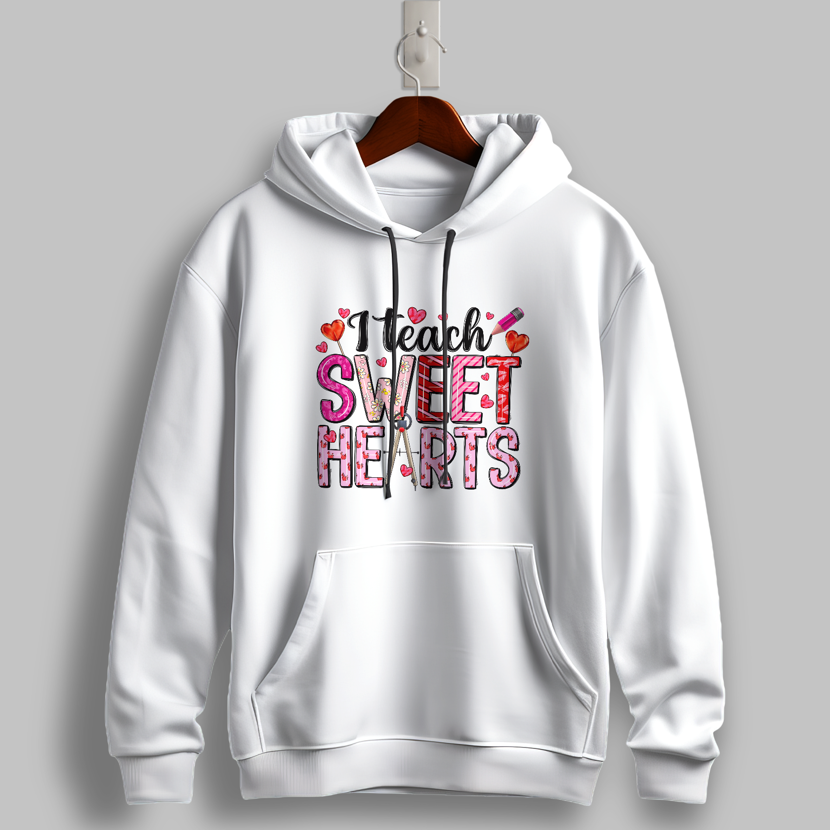 Sweet Hearts Valentine Hoodie