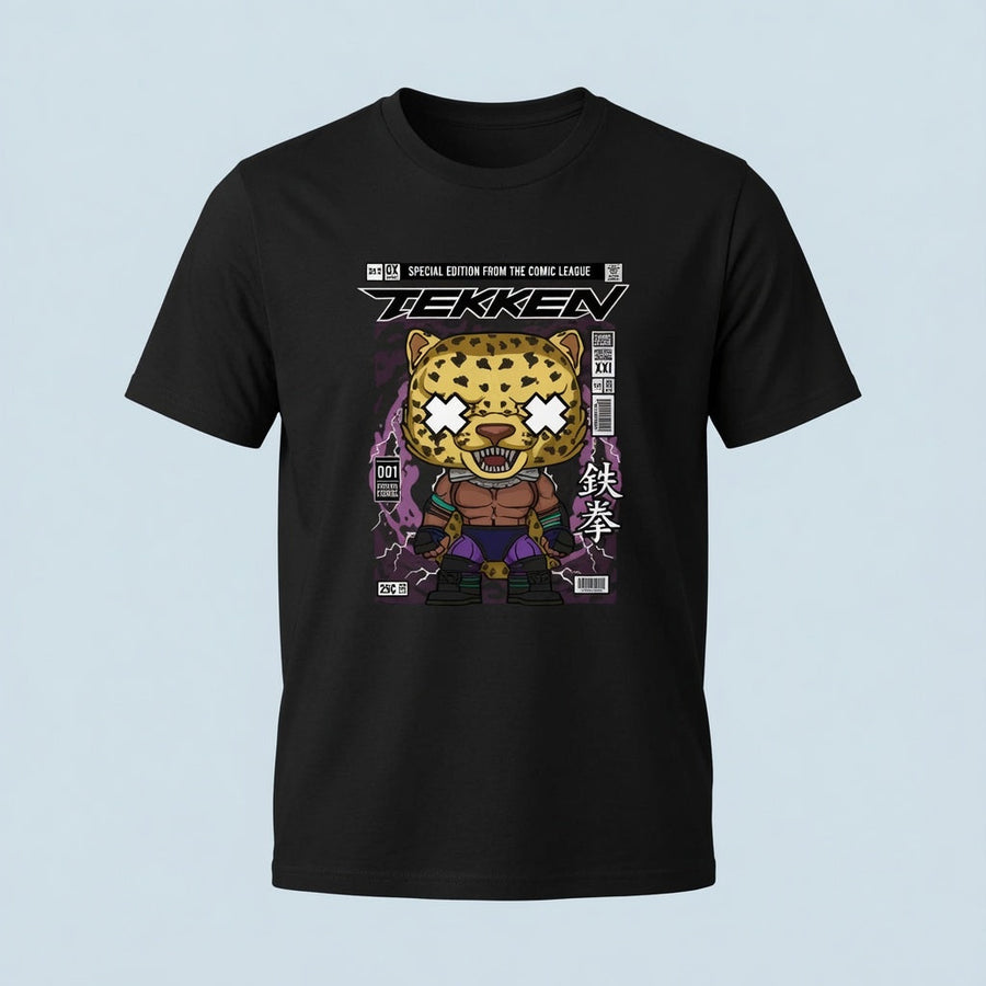 "Tekken King" Comic League Edition Graphic T-Shirt